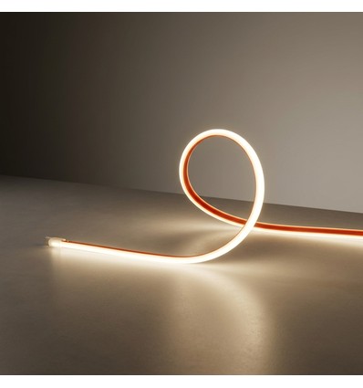 Badrumsstrip, 12W/m 5m vattentät - 2 meter sladd, 24V, COB LED