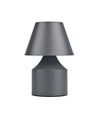 Laddningsbar LED-bordslampa - Grå, touch-dimbar, 3i1, IP20 inomhus