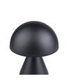 Laddningsbar LED-bordslampa - Svart, Ø15cm, 22cm hög, touch dimbar, 3-i-1, IP20 inomhus