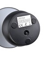 Laddningsbar LED-bordslampa - Svart, Ø15cm, 22cm hög, touch dimbar, 3-i-1, IP20 inomhus