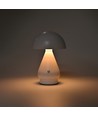 Uppladdningsbar LED bordslampa Inomhus/utomhus - Svart, touch dimbar, 3i1, IP54 utomhus bordslampa