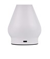 Uppladdningsbar LED bordslampa Inomhus/utomhus - Svart, touch dimbar, 3i1, IP54 utomhus bordslampa
