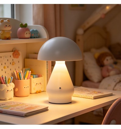 Uppladdningsbar LED bordslampa Inomhus/utomhus - Svart, touch dimbar, 3i1, IP54 utomhus bordslampa