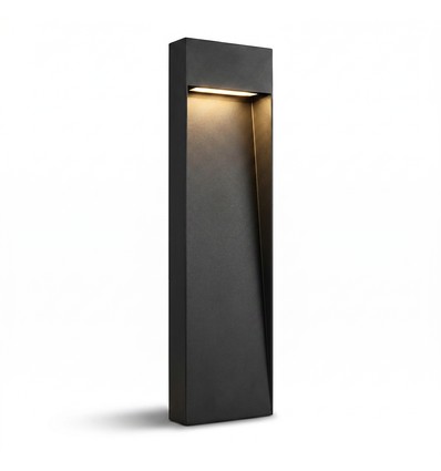 Svart trädgårdslampa - 11W, 80 cm, IP65 utomhus, inkl. ljuskälla
