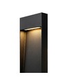 Svart trädgårdslampa - 11W, 80 cm, IP65 utomhus, inkl. ljuskälla