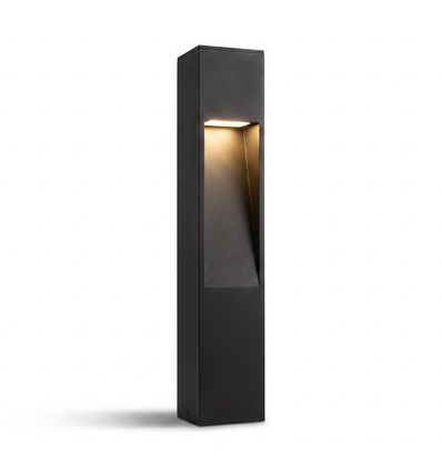 Svart trädgårdslampa - 10W, 60 cm, IP65 utomhus, inkl. ljuskälla