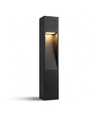 Svart trädgårdslampa - 10W, 60 cm, IP65 utomhus, inkl. ljuskälla