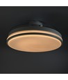 60W LED-taklampa med fläkt - CCT, svart, inkl. fjärrkontroll