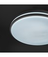 60W LED-taklampa med fläkt - CCT, svart, inkl. fjärrkontroll