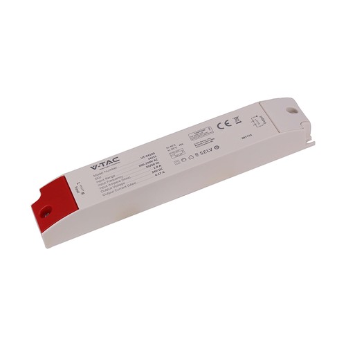 100W / 24V DC transformator för LED-strips - 4.17A, IP44 våtrum
