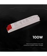 100W / 24V DC transformator för LED-strips - 4.17A, IP44 våtrum