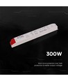 300W / 24V DC strömförsörjning för LED-strips - 12.5A, IP44, plasthölje