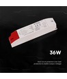36W / 12V DC strömförsörjning för LED-strips - 3A, IP44 våtrum