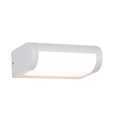 V-Tac 10W LED-vägglampa - Vit, IP65, Cree-chip, 3000K, 6 års garanti