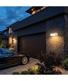 V-Tac 10W LED-vägglampa - Vit, IP65, Cree-chip, 3000K, 6 års garanti