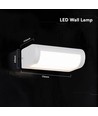 V-Tac 10W LED-vägglampa - Vit, IP65, Cree-chip, 3000K, 6 års garanti