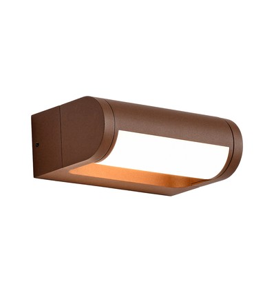 V-Tac 10W LED vägglampa - IP65, Corten, Cree chip, 3000K, 6 års garanti