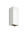 10W LED-vägglampa - 3-i-1 CCT, IP65, vit, upp/ned-ljus