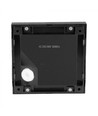 2W LED trappbelysning - Svart, utanpåliggande, IP65 inom-/utomhus, 230V