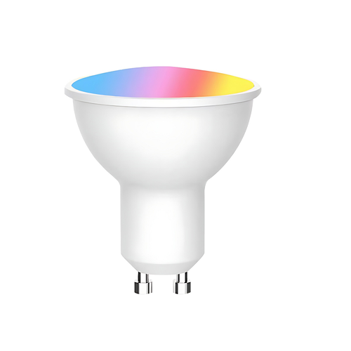 V-Tac 5W Smart Home LED lampa - Tuya/Smart Life, fungerar med Google Home, Alexa och smartphones, GU10 Spot
