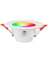 4-pack RGB+CCT Smart Home downlight - 5W LED, Bluetooth, Google Home & Alexa