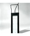 90-106 cm akvariearmatur - 23W LED, vit/blå/röd/grön/lila, justerbar längd, IP66