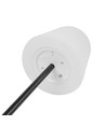 Laddningsbar RGBW LED-bordslampa med solcell - Vit, fjärrkontroll