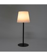 Laddningsbar RGBW LED-bordslampa med solcell - Vit, fjärrkontroll