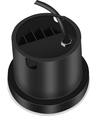 LEDlife markspotlight - 9W, rund, rostfritt stål, 24V AC/DC