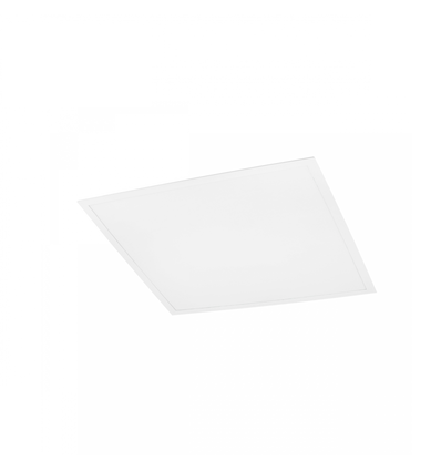 60x60 bakbelyst LED-panel, 40W - 115lm/W, 5 års garanti, vit kant