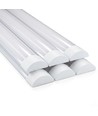 6x 120cm komplett LED-armatur - 40W, 3 års produktgaranti, 230V