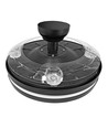 Taklampa m. dold fläkt - RA90, CCT, 60W, svart