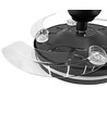 Taklampa med dold fläkt - RA90, CCT, 60W, svart
