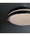 Taklampa m. dold fläkt - RA90, CCT, 60W, svart
