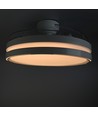 Taklampa m. dold fläkt - RA90, CCT, 60W, vit