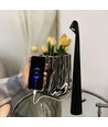 Laddningsbar LED bordslampa inne/ute - Svart, 40cm hög, 3-stegs dimbar, IP44 utomhus