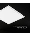 60x60 LED-panel, 40W - 6500K, Backlit
