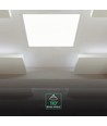 60x60 LED-panel, 40W - 6500K, Backlit