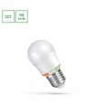 E27 2W/4W/6W LED-klotlampa - G45, CCT, 3-stegs justerbar färgtemperatur