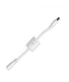 Touch sensor för LED strips, 12V - Max 24W, dimbar, vit, IP20, Jack kontakt anslutning