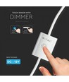 Touch sensor för LED strips, 12V - Max 24W, dimbar, vit, IP20, Jack kontakt anslutning