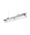 60cm Limea T8 LED-armatur, genomkopplad - För 1x 60cm LED-lysör, IP65 vattentät