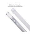 120cm / 18,5W dimbart T8-PRO120 LED-rör - 1-10V dimbart