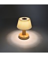 Laddningsbar LED-bordslampa - Tyg, touch-dimbar, CCT, IP20