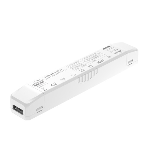Eaglerise 80W / 24V DC dimbar strömförsörjning - 3.3A, IP20, 0-10V, flicker free