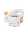 7W Ø10cm LED downlight för inbyggnad - Hål: Ø8 cm, Mått: Ø10 cm, Inbyggd driver