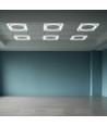 60x60 LED Octagon Borderline-panel, 72W - 6500K, Dual Lifud-driver, flimmerfri
