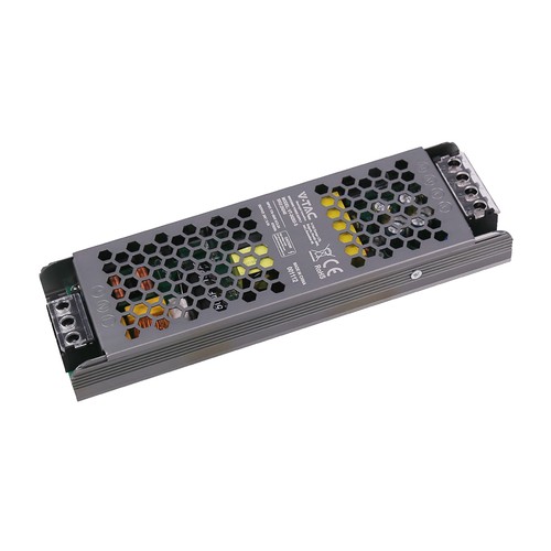 200W / 24V DC strömförsörjning för LED-strips - 8.25A, IP20, Slim design
