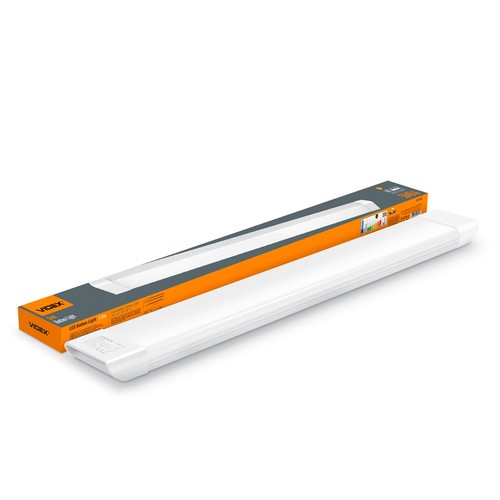 120cm 54W komplett LED-armatur - 5000K, vit, ljusskena