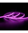 5m 9W/m Lila Slim COB strip - 230V, IP67 vattentät, 296 LED, kan klippas var 10:e cm